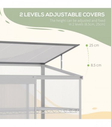 3 Tier Greenhouse Garden Cold Frame Plant Flower Growth 129.5L x 58W x 140H cm