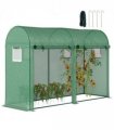 Plant Tomato Growth Greenhouse Double Doors & 4 Windows  3Lx1Wx2Hm