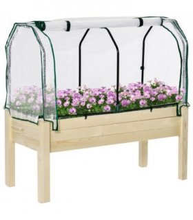 Raised Garden Bed Greenhouse Cover Planter Box