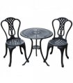 3 Pc Cast Aluminium Bistro Set