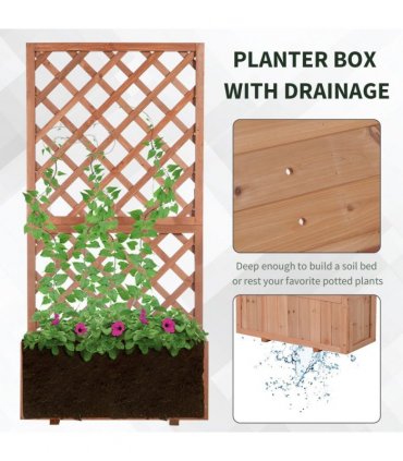 Wooden Gardening Display