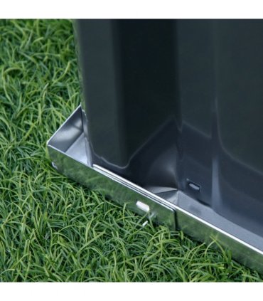 Metal Raised Garden Bed Steel Planter Box A Pairs of Glove 258cmx90cm