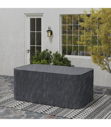 Garden 2-3 Seater Sofa Cover Furniture Water Resistant All-weather Grey