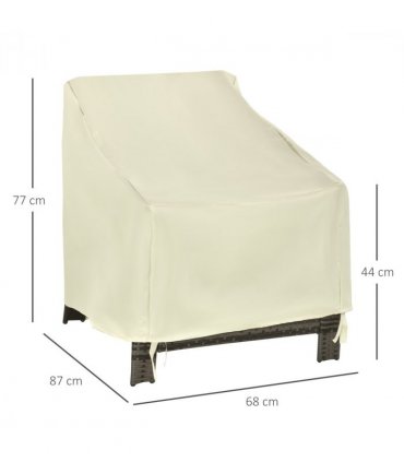 Waterproof Furniture Cover For Single Chair