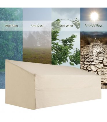 Waterproof Furniture Cover For 3 Seat Sofa, 218Lx111Wx101H cm