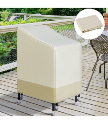 Waterproof Garden Wicker Chairs Cover Patio Seat Protector L70*W90*H115cm