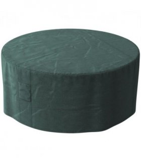 PVC Coated Large Round 600D Waterproof Outdoor Furniture Cover Green