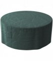 PVC Coated Large Round 600D Waterproof Outdoor Furniture Cover Green