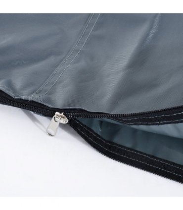 Garden Offset Umbrella Parasol Waterproof Cover-Grey