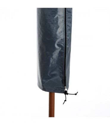 Garden Offset Umbrella Parasol Waterproof Cover-Grey