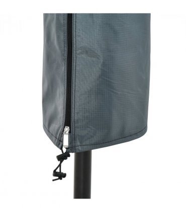 Garden Offset Umbrella Parasol Waterproof Cover-Grey