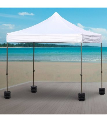 Set of 4 Gazebo Tent Canopy Weight Sand Fillable Strong Plastic Durable