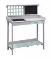 Outdoor Wooden Potting Table Bench Workstation Planting Shelves