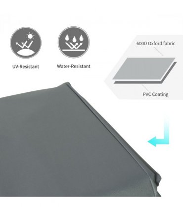 190x72cm Furniture Table Chair Sofa Set Cover Water UV Resistant Protection 600D