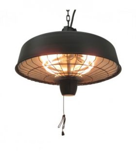 Adjustable Infrared Heater 1000/2500W Halogen Electric Light Ceiling Hanging