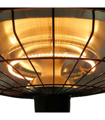 Adjustable Infrared Heater 1000/2500W Halogen Electric Light Ceiling Hanging