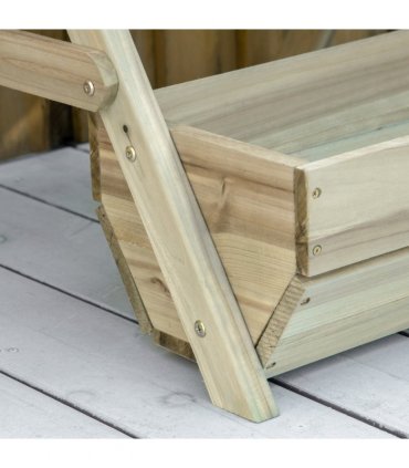 3 Tier Raised Garden Bed Kit for Flower, Vegetable, Herb, 120x68x80cm, Green