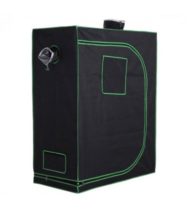 Hydroponic Plant Grow Tent Reflective Mylar Green Room 120L x60W x150Hcm Silver