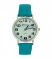 Ravel Unisex Classic Big Dial Blue Leather Strap Watch R0105.13.16A