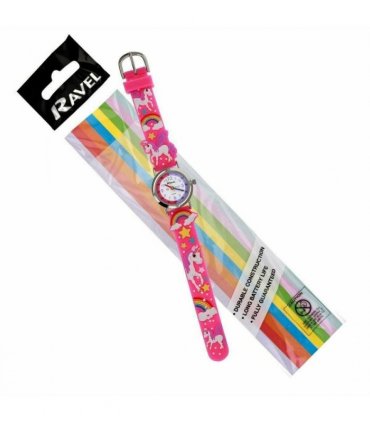 Ravel Children Girls 3D Cartoon Time Teacher Watch Unicorn R1513.79