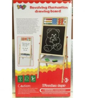 Wooden Easel with Accessory - 100cm
