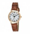 Ravel Ladies Classic Strap Brown / Gold Watch R0102.14.2A