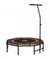 HOMCOM Fitness Trampoline, Bouncer with Adjustable Handle, Max Load 150 kg