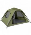 Outsunny Pop Up Tent 3000mm Waterproof Camping Tents with Mesh Windows 2-3 People Green