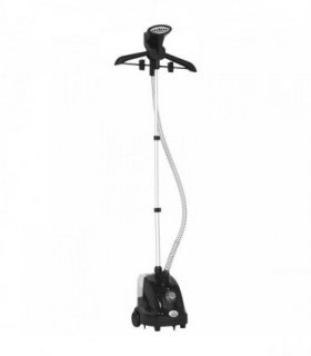 HOMCOM Clothes Steamer with Adjustable Pole Clothes Steamer 11 Steam Levels 41-110 cm Black