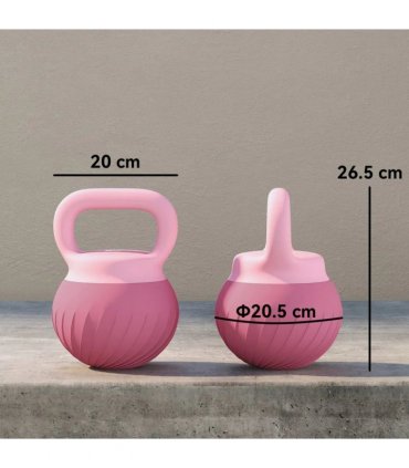 SPORTNOW Soft Kettlebell, 6kg Kettle Bell with Anti-Slip Grip for Home Gym Weight Lifting and Strength Training
