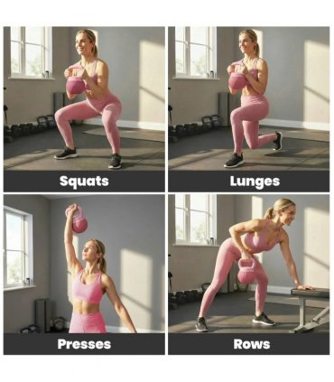 SPORTNOW Soft Kettlebell, 6kg Kettle Bell with Anti-Slip Grip for Home Gym Weight Lifting and Strength Training