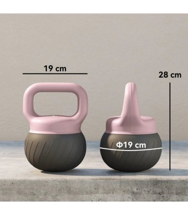 SPORTNOW Soft Kettlebell, 12kg Kettle Bell with Anti-Slip Grip for Home Gym Weight Lifting and Strength Training