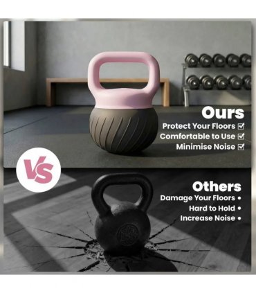 SPORTNOW Soft Kettlebell, 12kg Kettle Bell with Anti-Slip Grip for Home Gym Weight Lifting and Strength Training