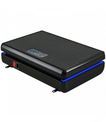 SPORTNOW Vibration Plate Exercise Machine with 120 Speed Levels, 5 Programs, Quiet Vibrating Plate with Resistance Bands