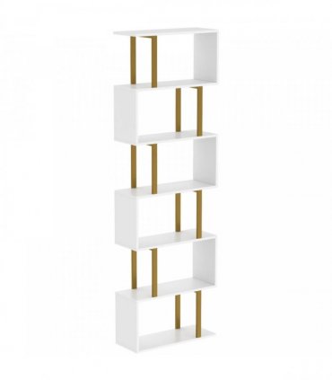 HOMCOM standing units free bookshelves industrial case bedroom