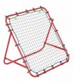 HOMCOM Adjustable Rebounder Net Kickback Target Goal for Teens Adults Training, Red