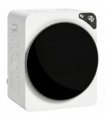 HOMCOM 5kg Vented Tumble Dryer, 1000W Compact Tumble Dryer with 5 Drying Modes, Stainless Steel Tub, White