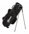 Outsunny Golf Stand Bag 6 Way Full-Length Dividers, Waterproof Golf Bag with 5 Pockets, Grey
