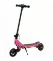 SPORTNOW Electric Scooter for Kids, Foldable E Scooter for Age Age 6 with LED Display, RGB lights, Up to 16km/h, Pink