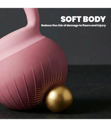 SPORTNOW Soft Kettlebell, 8kg Kettle Bell with Anti-Slip Grip for Home Gym Weight Lifting and Strength Training