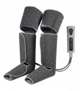 HOMCOM Leg Massager with Heat, Compression, 3 Auto Modes & 3 Intensities,  Foot and Calf Massage Machine
