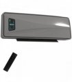 HOMCOM 2000W Ceramic Electric Heater with Fan, Adjustable Thermostat, Wall Mounted - Grey