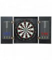 SPORTNOW Bristle Dartboard with Cabinet, 6 Steel Tip Darts, Cabinet