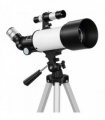 Outsunny Astronomy Telescope for Adults and Beginners with 70 mm Aperture, Carry Bag, White