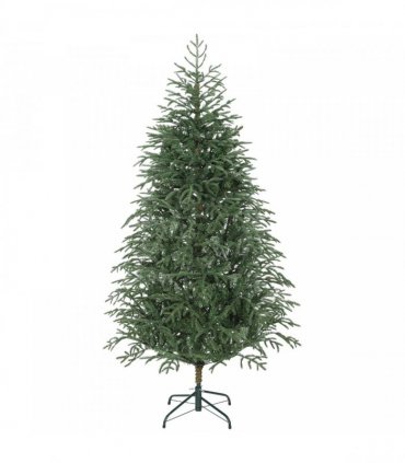 HOMCOM 6 ft Full Spruce Christmas Tree with Realistic Dense Tips, Easy Assembly - Green