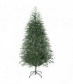 HOMCOM 6 ft Full Spruce Christmas Tree with Realistic Dense Tips, Easy Assembly - Green