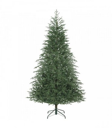 HOMCOM 7 ft Full Spruce Christmas Tree with Realistic Dense Tips, Easy Assembly - Green