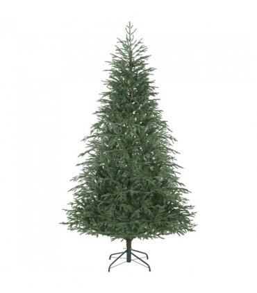 HOMCOM 7 ft Full Spruce Christmas Tree with Realistic Dense Tips, Easy Assembly - Green