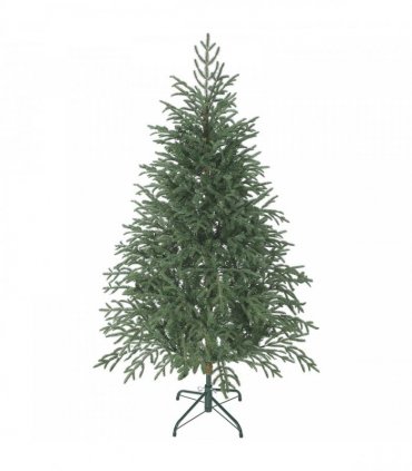 HOMCOM 5 ft Full Spruce Christmas Tree with Realistic Dense Tips, Easy Assembly - Green
