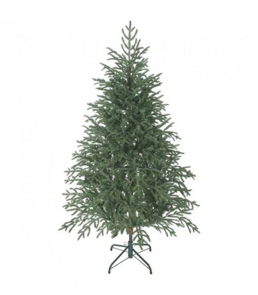 HOMCOM 5 ft Full Spruce Christmas Tree with Realistic Dense Tips, Easy Assembly - Green